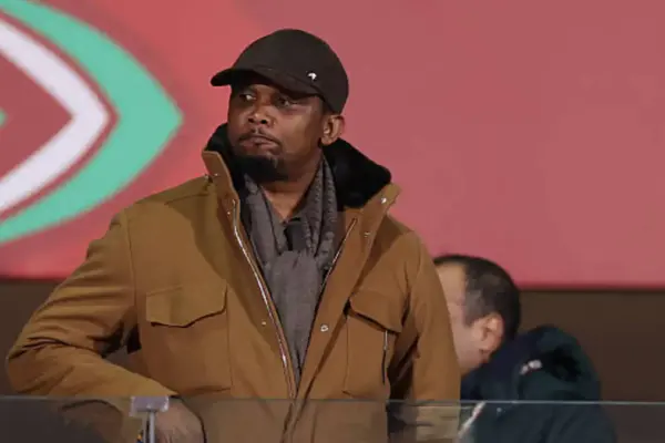 Eto'o congratulates Mallorca striker Muriqi