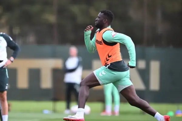 Victor Boniface resumes training