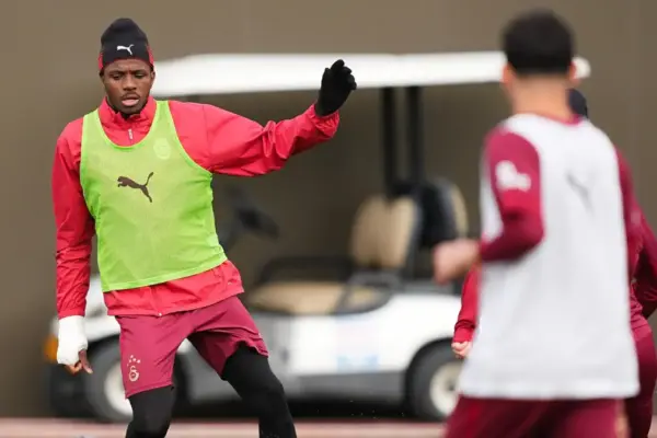 Victor Osimhen returns to training