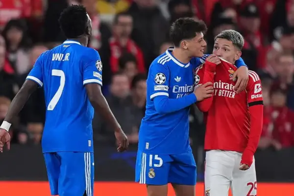 Prestiani slapped six-match ban for homophobic remarks on Vinicius