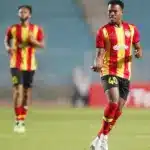 Ivorian midfielder Cedrik Gbo playing in the Tunisian league