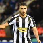 Yacine Titraoui playing for Charleroi