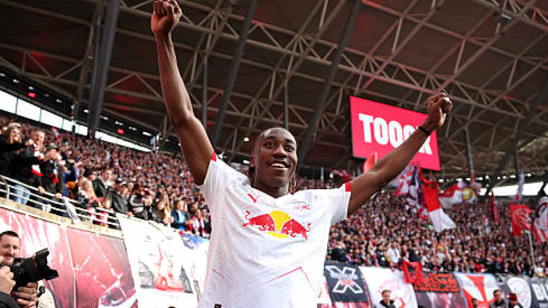 Yan Diomande late rocket keeps RB Leipzig on Champions League track