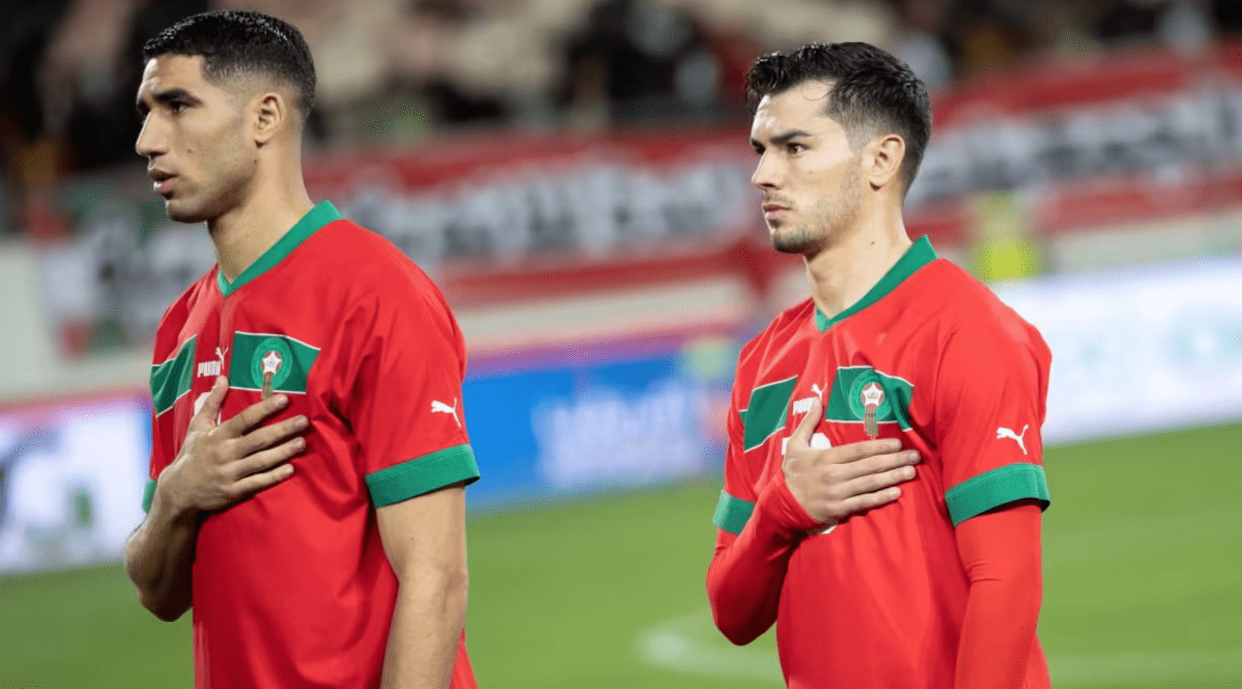 Achraf Hakimi and Brahim Diaz