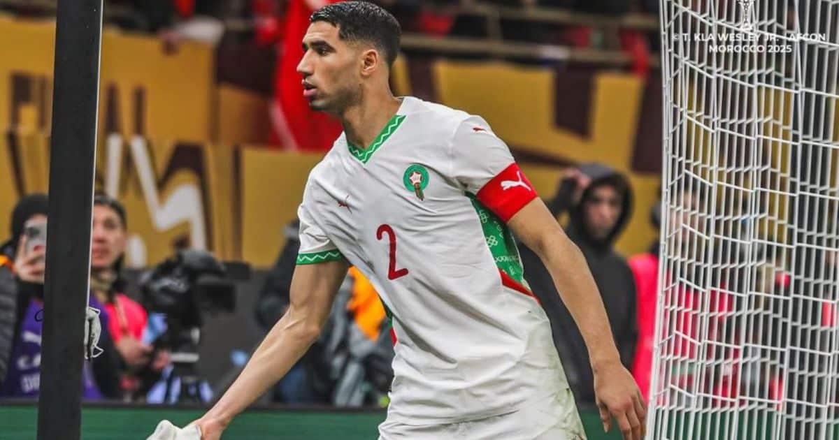 Hakimi opens up on towel incident from AFCON 2025