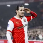 Anis Hadj Moussa training with Feyenoord squad during recovery