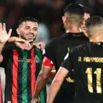 AS FAR players celebrating together Title: Autumn champions