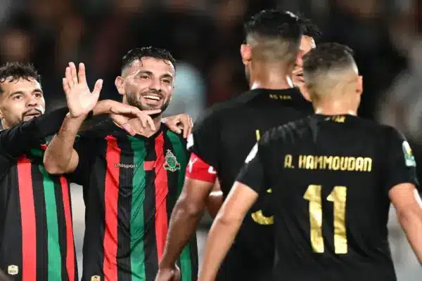 AS FAR players celebrating together Title: Autumn champions