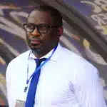 Thierry Mouyouma during coaching session