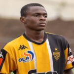 Bema Doumbia playing for ASEC Mimosas youth team