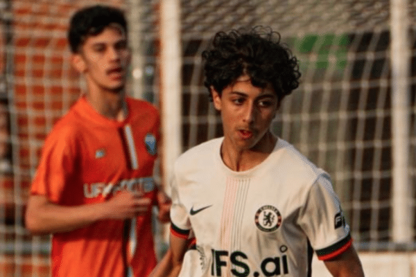 Bilal Shah shinning at Chelsea