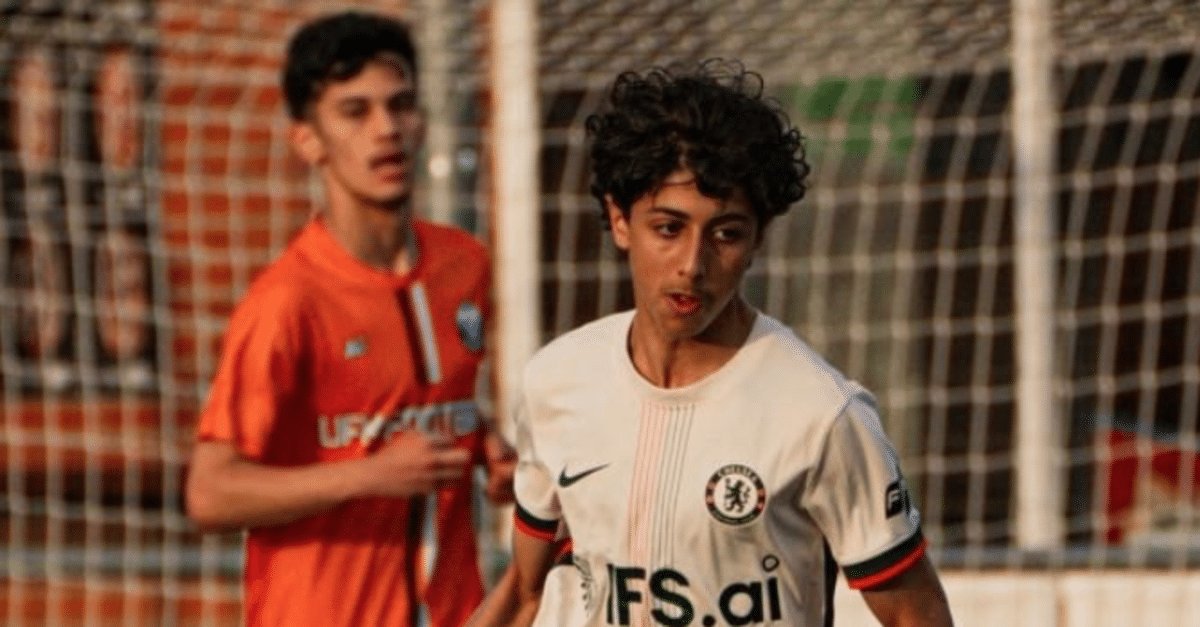 Bilal Shah shinning at Chelsea