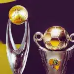CAF Champions League trophy on display
