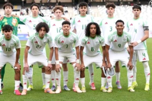Algeria U17 players