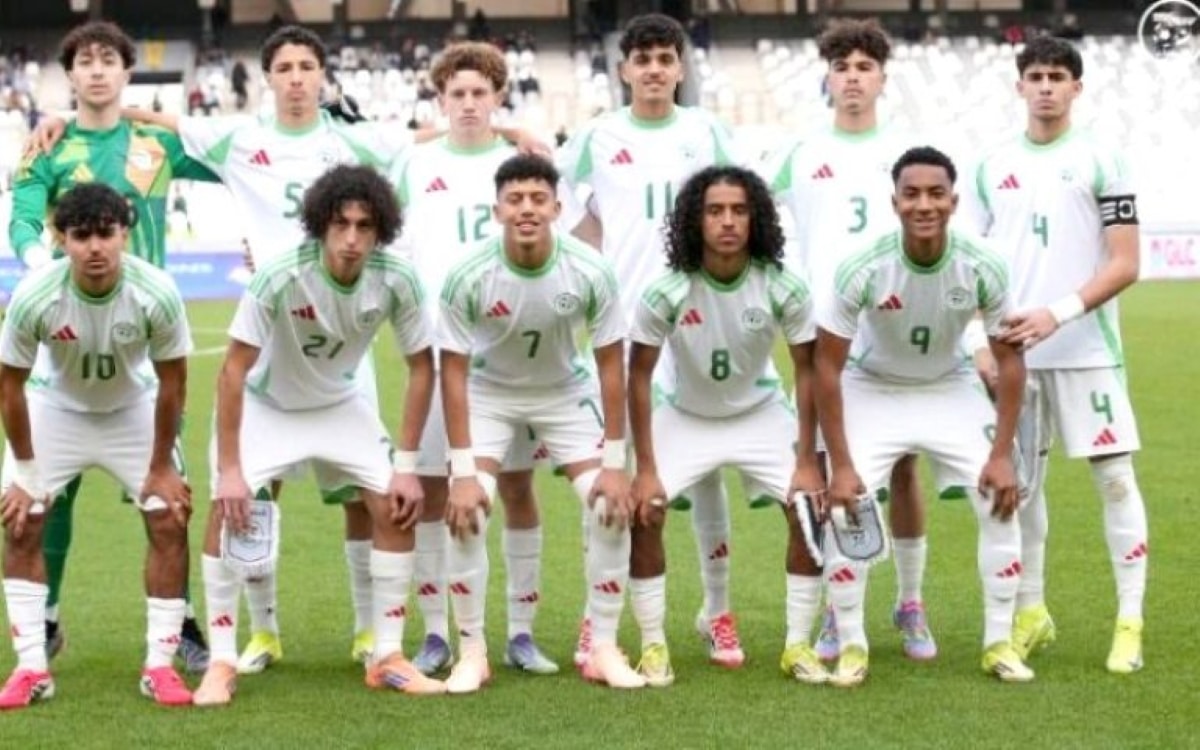 Algeria U17 players