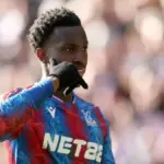 Eddie Nketiah playing in a Premier League match