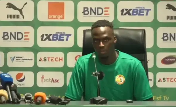 Edouard Mendy during AFCON 2025 final controversy