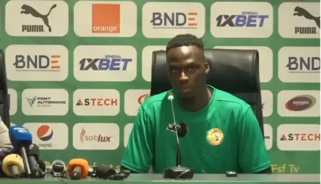Edouard Mendy during AFCON 2025 final controversy