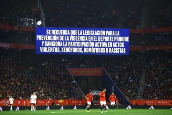 There is an ongoing investigation in Spain after islamophobic chants during the friendly with Egypt