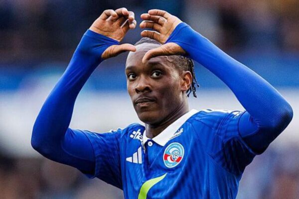 Emanuel Emegha could feature in the next Strasbourg match after resuming training