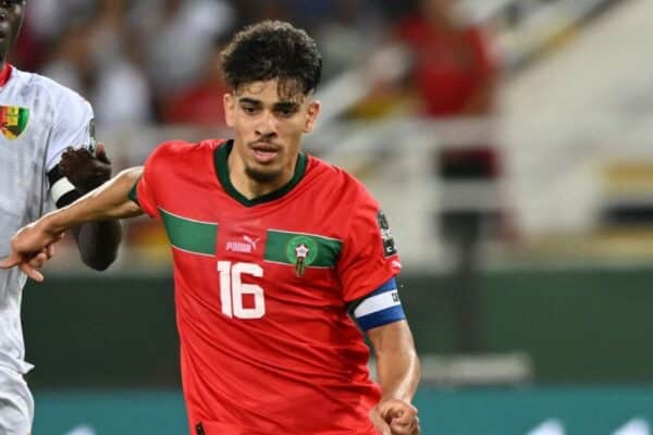 Abdessamad Ezzalzouli in action