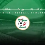 Algerian Football Federation officials in meeting