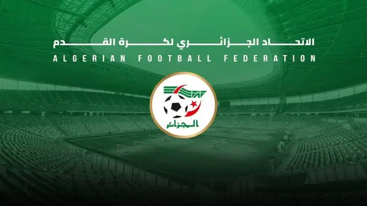 Algerian Football Federation officials in meeting