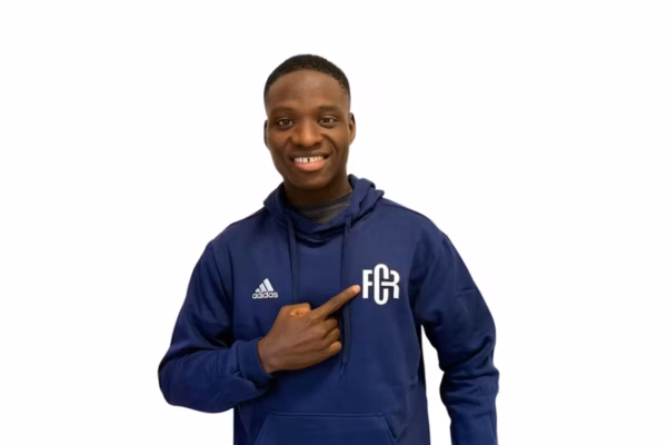 Football player presentation at a European club