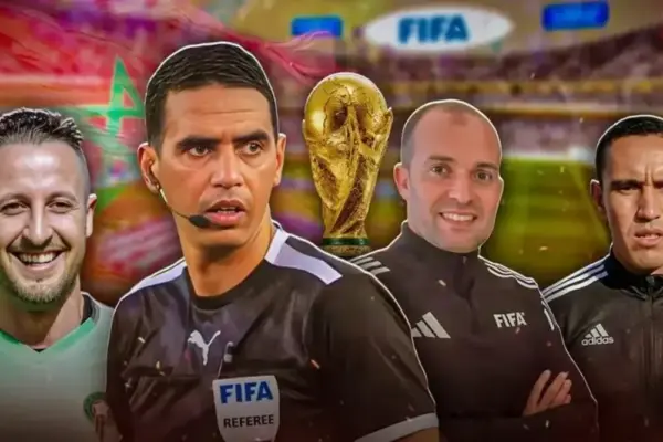 Four Moroccan referees will be at the 2026 FIFA World Cup