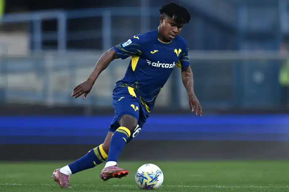 Gift Orban reacts after Verona loss