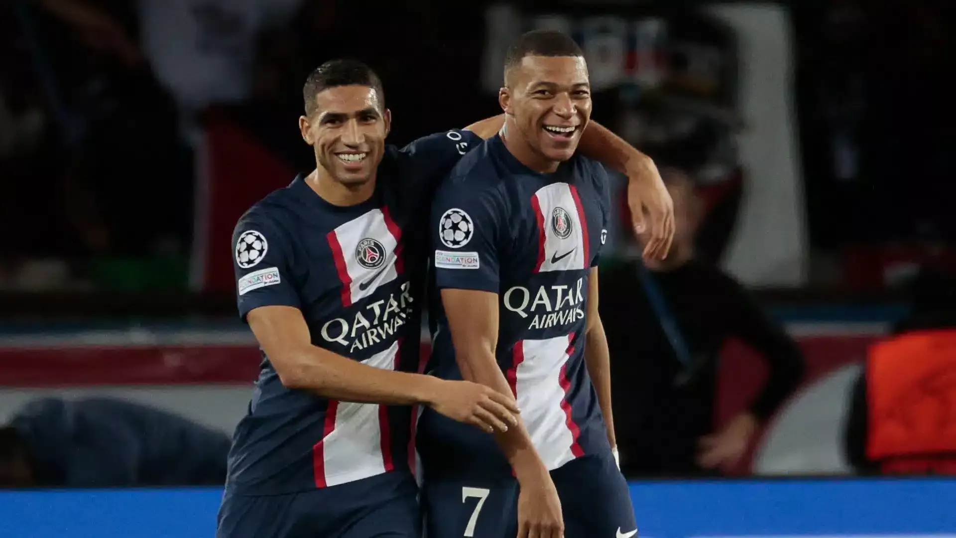 Kylian Mbappe and Achraf Hakimi shared a very good friendship