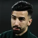 Algerian footballers in action during European matches