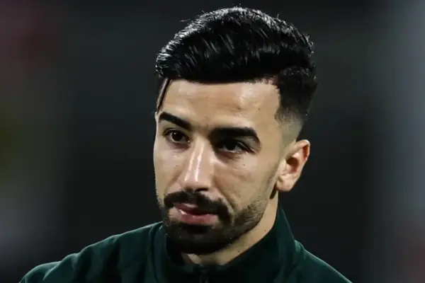 Algerian footballers in action during European matches