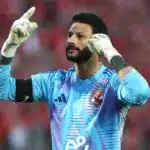 Al Ahly goalkeeper Mohamed El Shenawy during Egyptian Premier League match