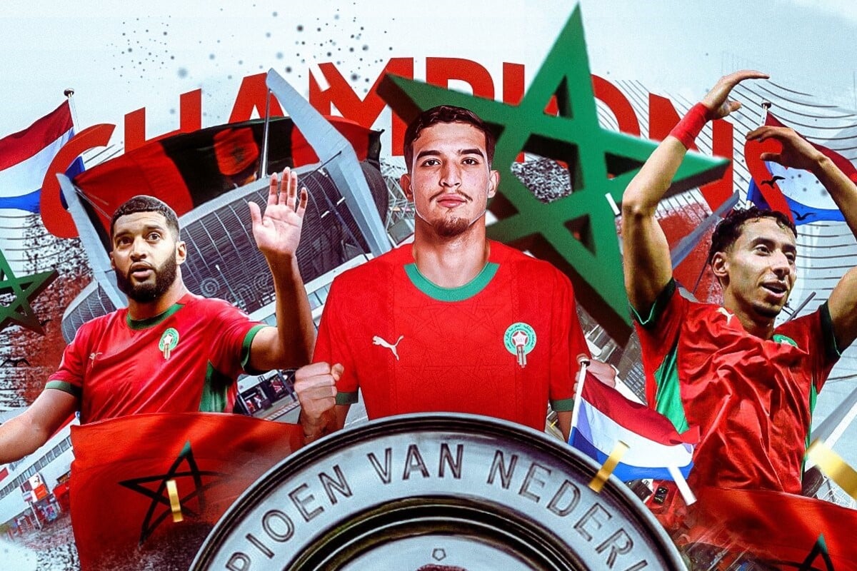 Three Moroccan players have been champions in the Dutch Eredivisie