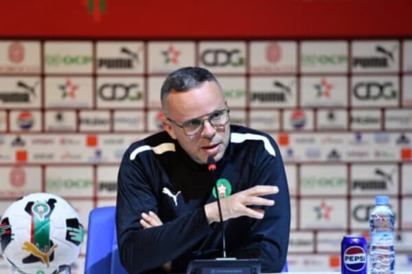 Morocco head coach Mohamed Ouahbi speaks about facing Brazil at the World Cup