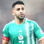 Riyad Mahrez in Algeria national team kit with captaincy debate ahead of World Cup