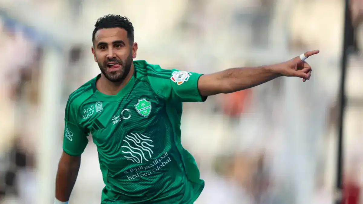 Algerian veteran Riyad Mahrez is returning to Europe