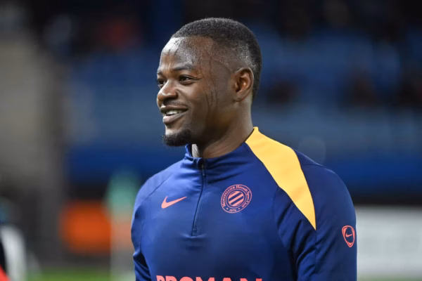 Ngapandouetnbu in action for Montpellier during Ligue 2