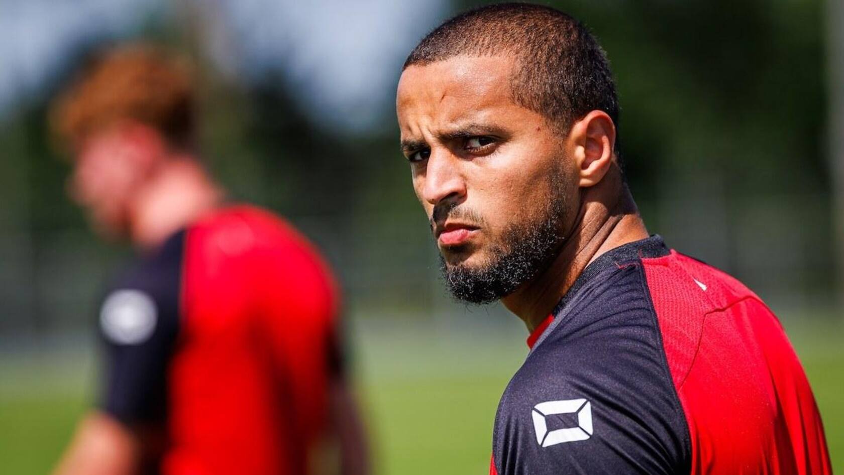 Mohamed Ihattaren in action ahead of Feyenoord move