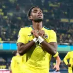 Villarreal defenders in action during a La Liga match