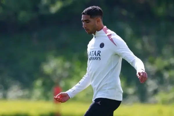 Achraf Hakimi steps up recovery