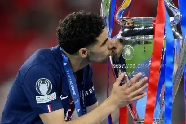 Achraf Hakimi becomes most decorated African player