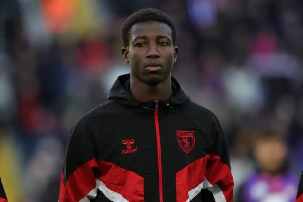 Ali Badra Diabaté in action for Samsunspor