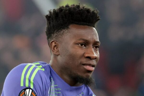 André Onana in action for Trabzonspor
