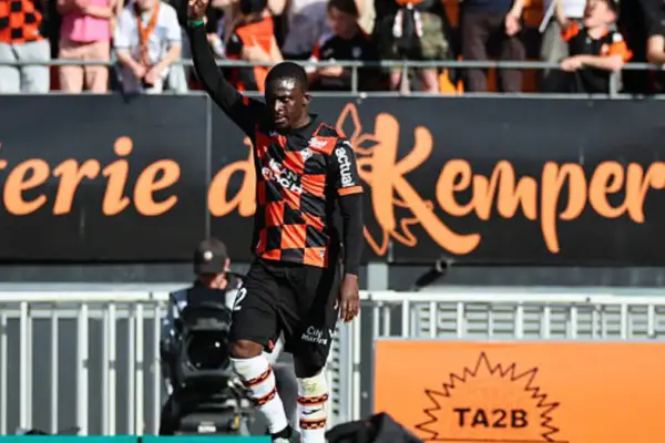 Bamba Dieng hits double figures for Lorient
