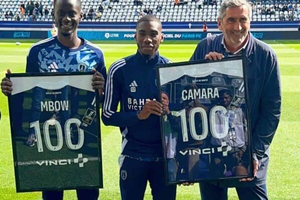 Moustapha Mbow captains Paris FC in milestone match