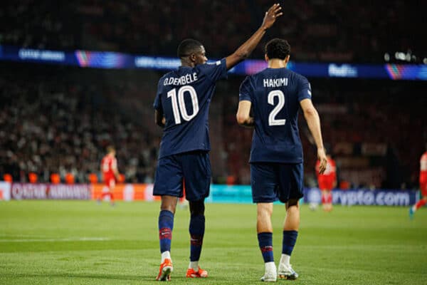PSG confirm Dembele and Hakimi fit for Champions League final