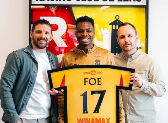 Mamadou Sangaré wins Marc-Vivien Foé award
