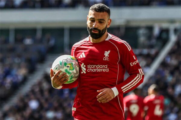 Mohammed Salah begins training